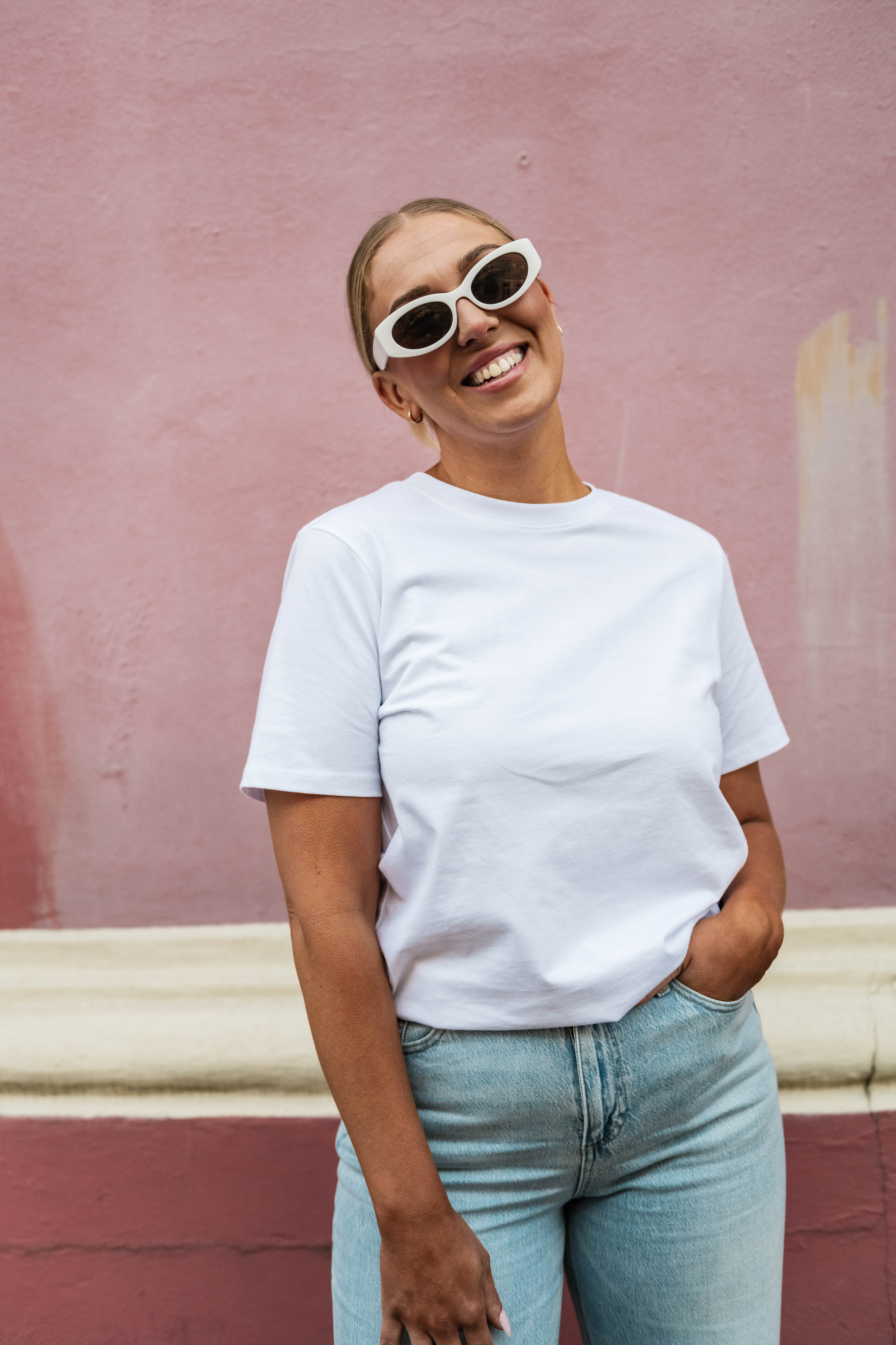 PCRIA T-skjorte - Bright White